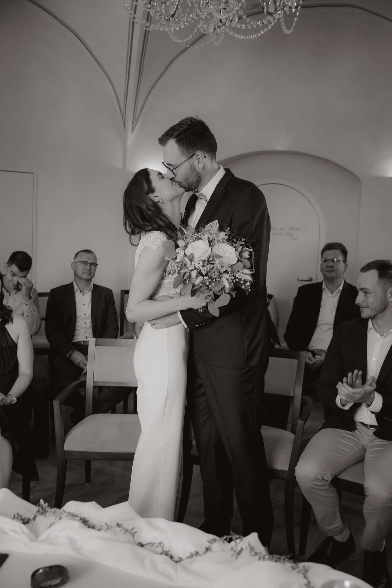 Detailaufnahme vom Ringtausch