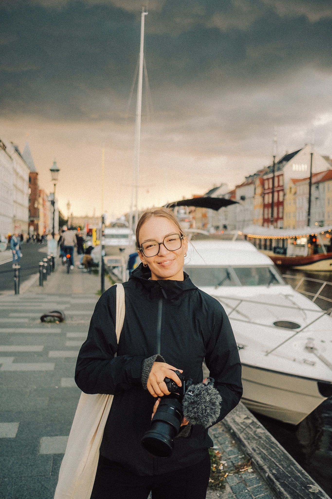 Larissa als Fotografin