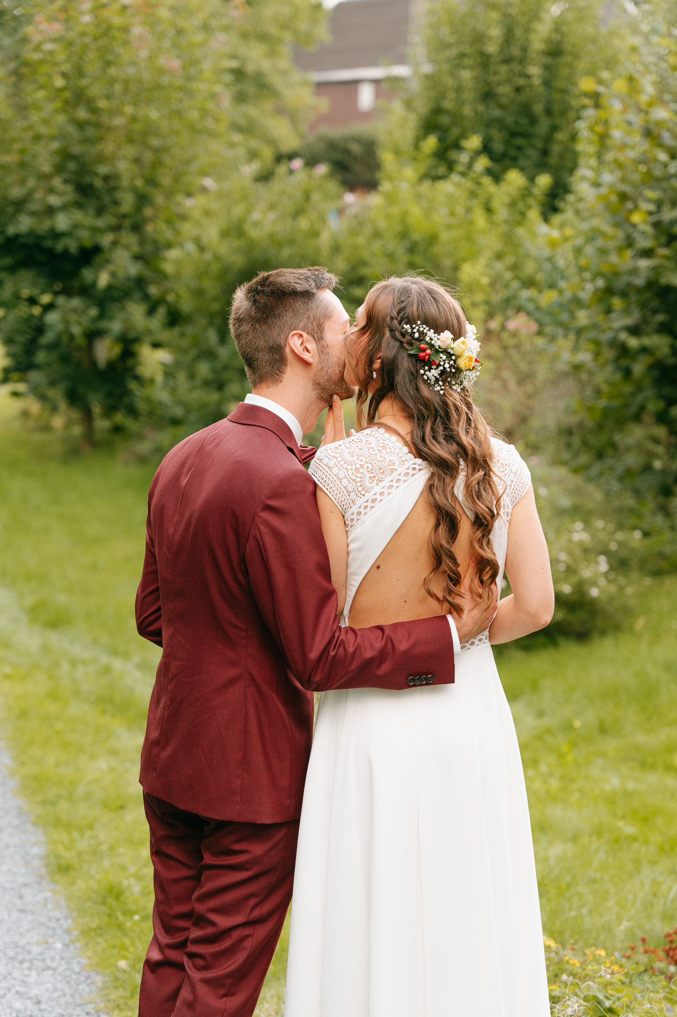 Weddingshooting Kiss